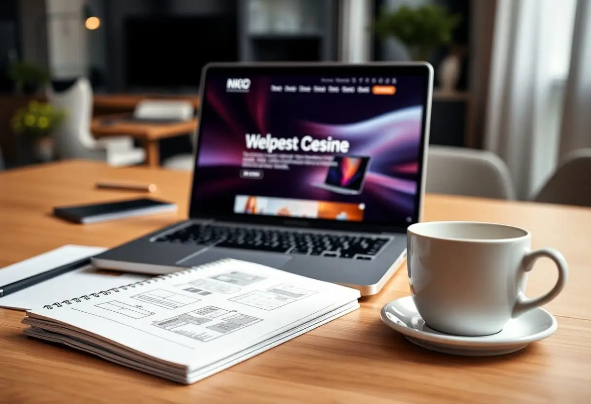 professionelle Website zur Markenbildung