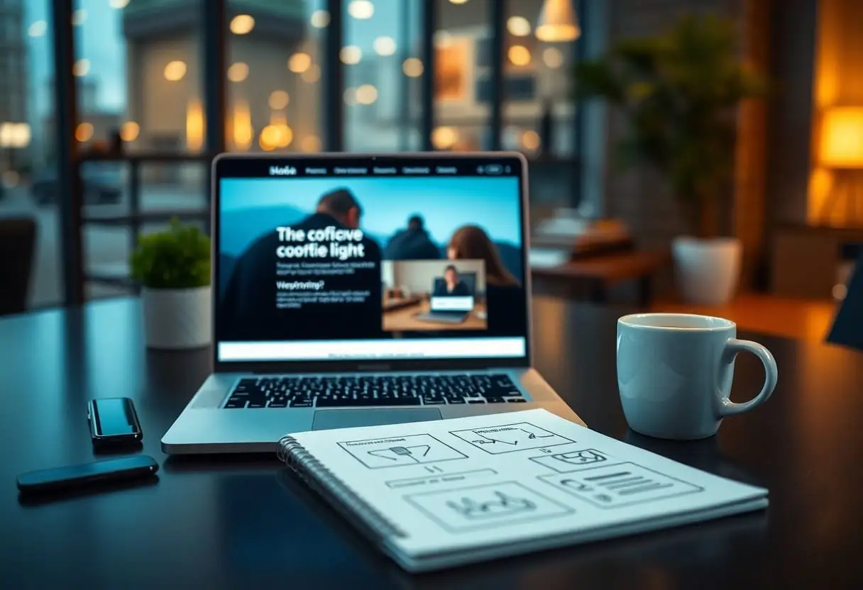 professionelle Website zur Markenbildung