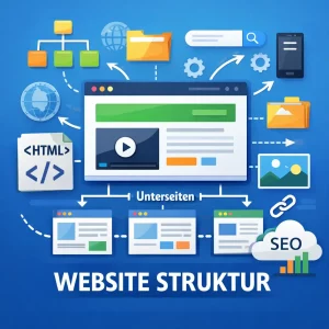 website struktur